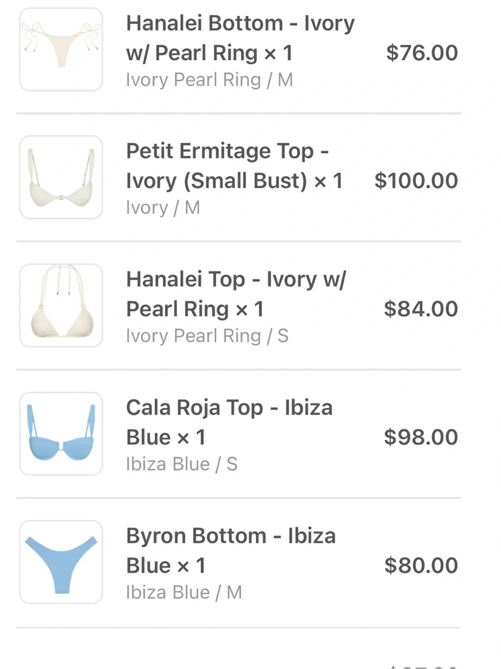 Monday Swimwear Ibiza Blue Bikini Set